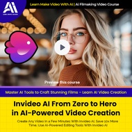Video Course - Invideo AI From Zero to Hero in AI-Powered Video Creation |  Ai Make Video | Make Vid