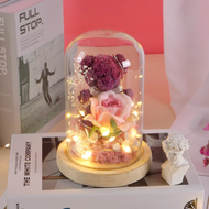 Romantic Birthday Gift Eternal Flower Bouquet for Girlfriend Wife Creative DIY Gift Ideas Valentines