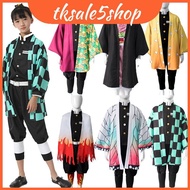 Demon Emulate Slayer Character Character Kamado Nezuko With This Breathable Kimono Kids For Costume