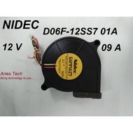 NIDEC  Projector Blower D06F-12SS1 01A   fan cooling fan kipas projector parts refurbish original