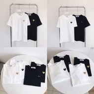 PLAY❤️川久保玲
經典金黑心刺繡短Tee