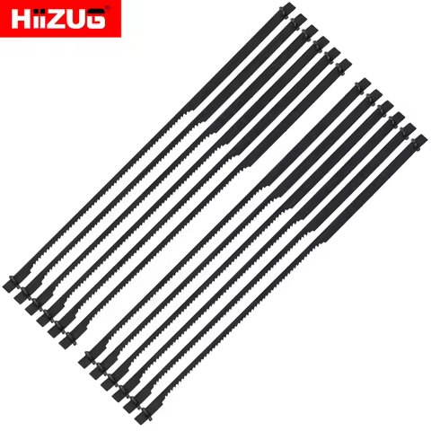 12pcs 105mm/4 Inch Scroll Saw Blade Pin End 15TPI/18TPI/24 TPI for Dremel Moto-Saw MS20 MS20-01 MS51