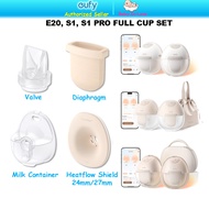 [For Eufy E20, S1 & S1 Pro] Eufy Breast Pump Full Cup Set / Eufy Spare Part