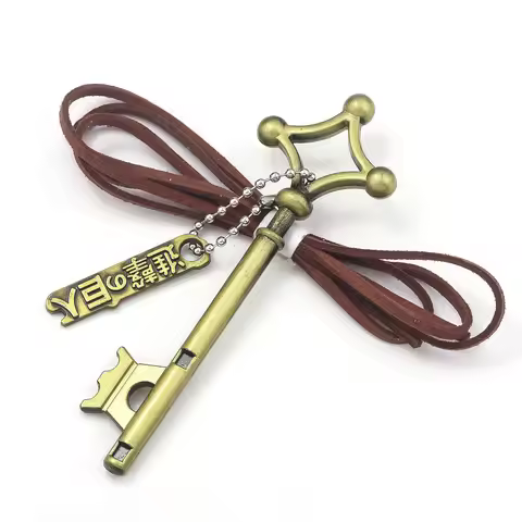 Anime Attack on Titan Eren password cosplay pendant Necklace Shingeki no Kyojin Rope Chain Necklace 