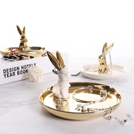Rabbit Jewelry Accessories Tray Jewelry Accessories/Key Holder Table Decoration Souvenir