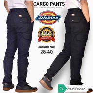 HITAM Dickies cargo pants [Black] Original View Of The Product