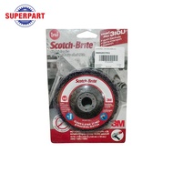 3M Scotch-Brite XT Pro Paint/Rust Remover (Red) Size 4"x5/8"