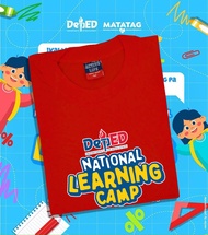 DepED NATIONAL LEARNING CAMP TSHIRT I UNISEX COTTON