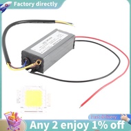 50W LED Driver Waterproof IP67 Power Supply High Power Adapter + 50W LED Chip Bulb  Saving For DIY D