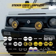 Sticker RC cover lamp WPL C74 jimny