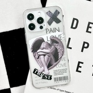 iPhone 16/15/14/13/12/11/XS/XR/7/8/SE2/SE3 痛愛透明手機殼