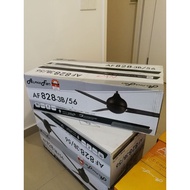 ALPHA CEILING FAN 3blades, Black (AF828-3B/56)