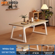 Dining Table Meja Makan 32mm thinkened Rectangular Table Nordic 160cm Kitchen Table Premium Restaura