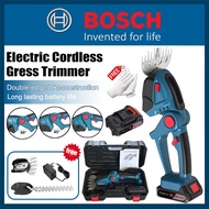 Bosch cordless hedge trimmer 2 in 1 mesin trim pokok bunga garden trimmer tree mesin potong pokok bu