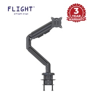 Flight™ Dynafly PLUS Premium Single Heavy Duty Monitor Arm, Fits Monitor Screens up to 49Inch & 20Kg