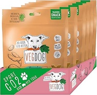VEGDOG Veggies Immune Vegan Snack for Dogs, Grain-Free Training Snack for Allergy Sufferers with Pot