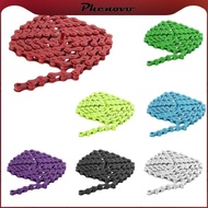 [Phenovo] 7 Colors Bike Chain Fixed Gear Track BMX Single Speed Bicycle Chains 1/2"x1/8"
