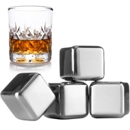 荷蘭 Vacu Vin 威士忌冰石4入(方2.5cm) | 環保冰塊