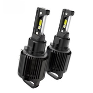 New All Black h15 Car led Headlight with Decoding led Headlight H7 h15 Bulb