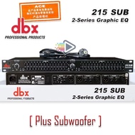 Equalizer dbx 215+SUB