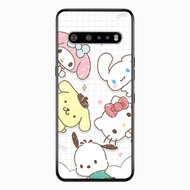 Casing Hardcase Softcase LG Velvet V60 V50 V40 V30 G8x G8 G7 G6 Q7 Sanrio Cute AE1810 Case Custom S3