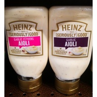 Heinz Garlic Aioli Mayonnaise/Heinz Garlic Lover Aioli Mayonnaise 295ml