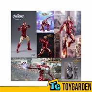 ZD Toys 7-Inch Iron Man - Mark 1, Mark 2, Mark 3, Mark 4, Mark 5, Mark 6, Mark 7, Mark 42, Hall of A