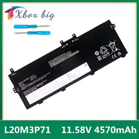 L20M3P71 L20C3P71 L20L3P71 SB11A13105 Battery for Lenovo ThinkPad X13 Yoga G2 11.58V 4570mAh 52.9Wh