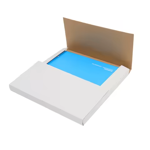 25/100 Album Paper Box 12.5 " x 12.5" x 1/2 "& 1" (31.75 * 31.75 * 1.27cm & 2.54cm) Waterproof Sturd