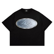 Genesis Conspiracy - Boxy Oversized T-shirt Rings Black Unisex - Cotton Combed 24s