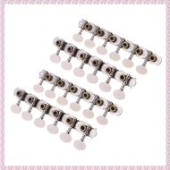 (FNMT) 2X 6R6L 12 String Acoustic Guitar Tuning Key Peg Tuner String Tuner Button