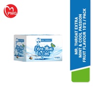 [MR. THROAT] Extra Mint & Cool Passion Fruit Flavour 12 packs in 1 box- soothe the throat