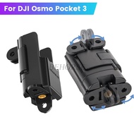 Foldable Dual Ear Adapter With Extended Border For DJI Osmo Pocket 3 Protective Frame Adapter Bracket Camera Accessories