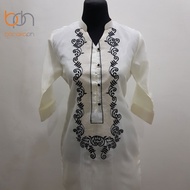 Modern Filipiniana Lady Barong Dress Formal Authentic Barong Tagalog for Women Kimona Quality Piña O