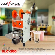 Mesin Cup Sealer Press Gelas Advance SLC 200 Jumbo Semua Size Sampai 22oz / Alat Perekat Plastik Gel