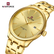 NAVIFORCE Fashion Men Wristwatch Top Brand Luxury Waterproof Watch Stainless Steel Sport Military Army Quartz Clock