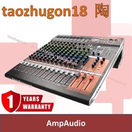 AmpAudio MG-16USB 16 Channels Professional Console Mixer DSP Bluetooth USB ADO12