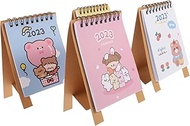 MAGICLULU 8 Pcs Cute Cartoon Desk Calendar Weekly Desk Planner Desk Topper Mini Desktop 2023 Table Calendar Desktop Calendar 2023 Desk Pad Calendar Paper Portable Office Lunar Calendar