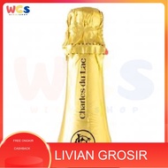 lg Charles du Lac Sparkling Red Grape Drink Non Alcohol 750ml - Halal