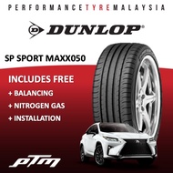 Dunlop SP SPORT MAXX 050 235/55R20 LEXUS RX350 OE Tyre (FREE INSTALLATION/DELIVERY)