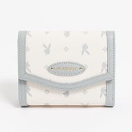 PLAYBOY 包包【永和維娜】Blissful系列藍色短夾皮夾，多卡位輕巧便攜，展現成熟魅力 