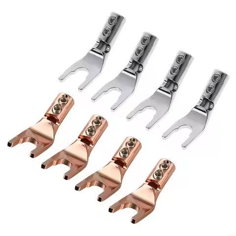 594A 4PCS Connector for Speaker Wire,Screw Locking Speaker Wire Connector for Speaker Wire DIY Speak