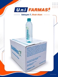 BUBBLE 02 425ML CARTON Bubbles Mineral Water Bottle 425ml x 24