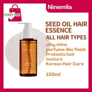 Ninemila Seed Oil Hair Essence 150ml 9 Seed Oils Damage Repair Heat Protection Perfume-Like Korean H