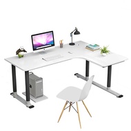 White L Shape Table Corner Computer Table 180*120cm