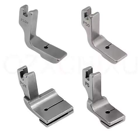 4PCS Gathering Pleated/Shirring Presser Foot #P5 P50 P5W P50H For Industrial Sewing Machine JUKI Bro