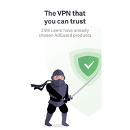 Premium AdGuard VPN Unlocked | No Ads | Unlimited Subscriptions | Cheap [LIFETIME]