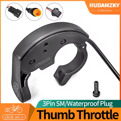 Ebike Thumb Throttle Quick Disassembly fit Left/Right Hand Finger YH-001 Throttle for 24V/36V/48V El