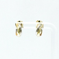 卡地亞 Trinity De Cartier No Stone 玫瑰金 (18K)、白金 (18K)、黃金 (18K) 圈形耳環 金
