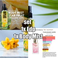 Szindore Thousand Hope EDP & Body Mist Star Fruit Set
